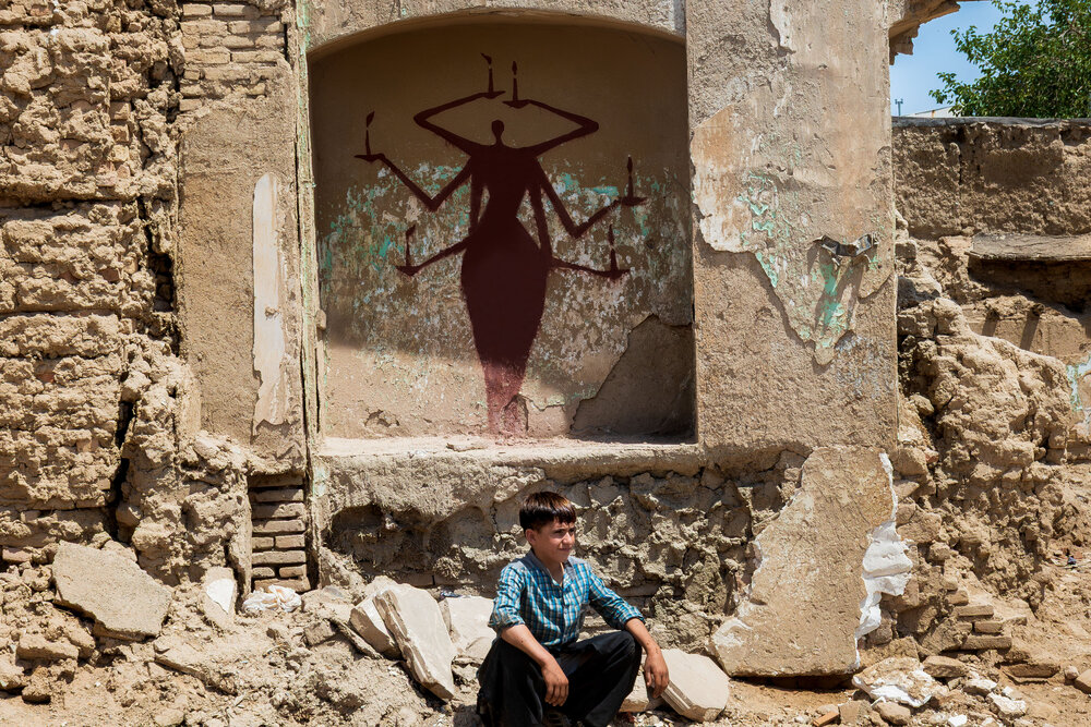 The Ruins Did Not Take His Childhood