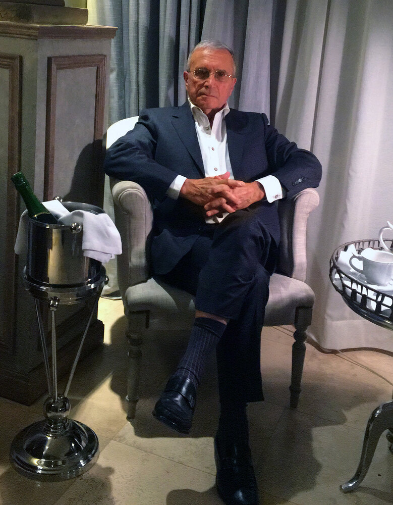 Portrait of an old man