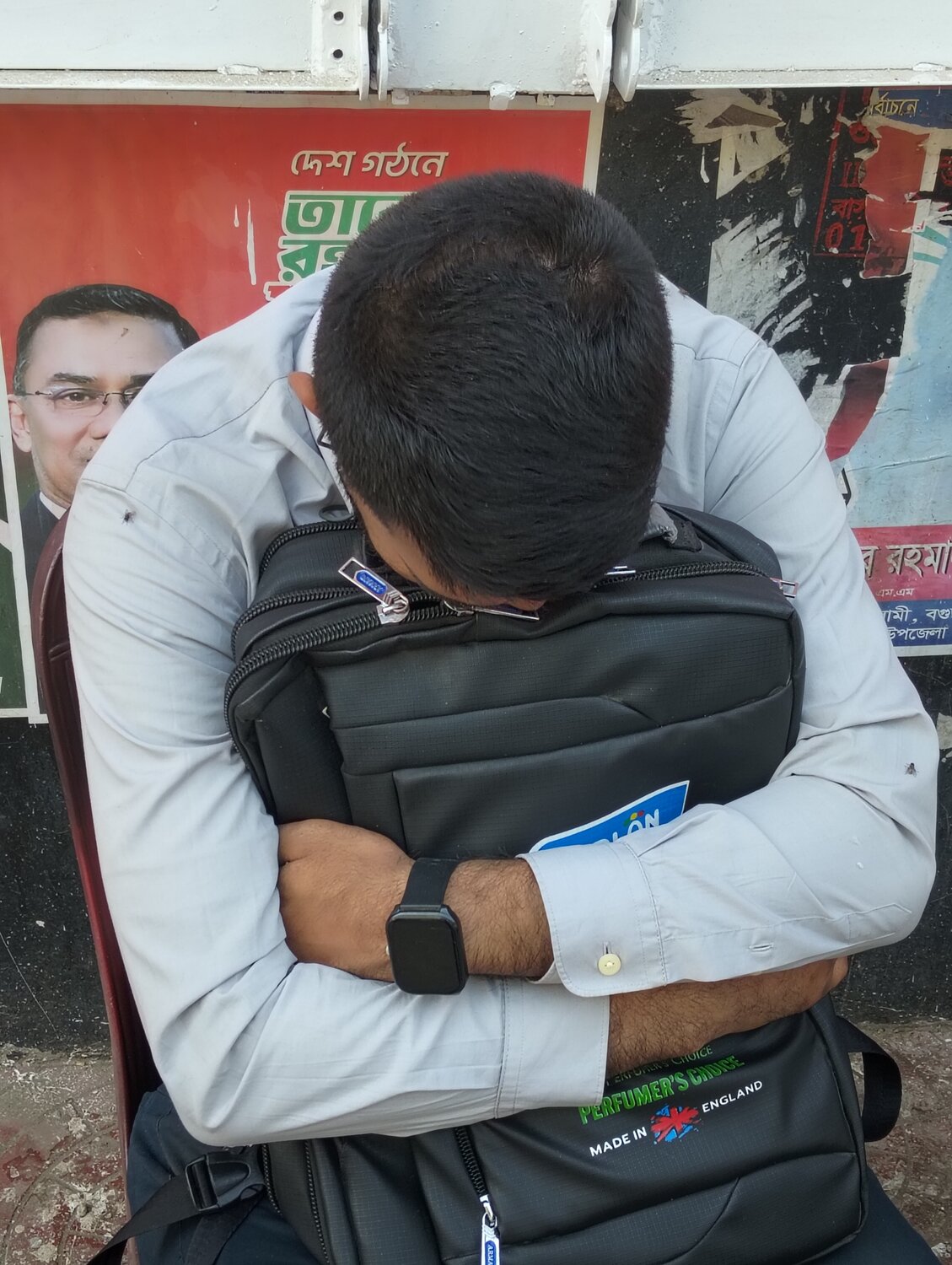 Weight of the Journey: A Moment of Respite