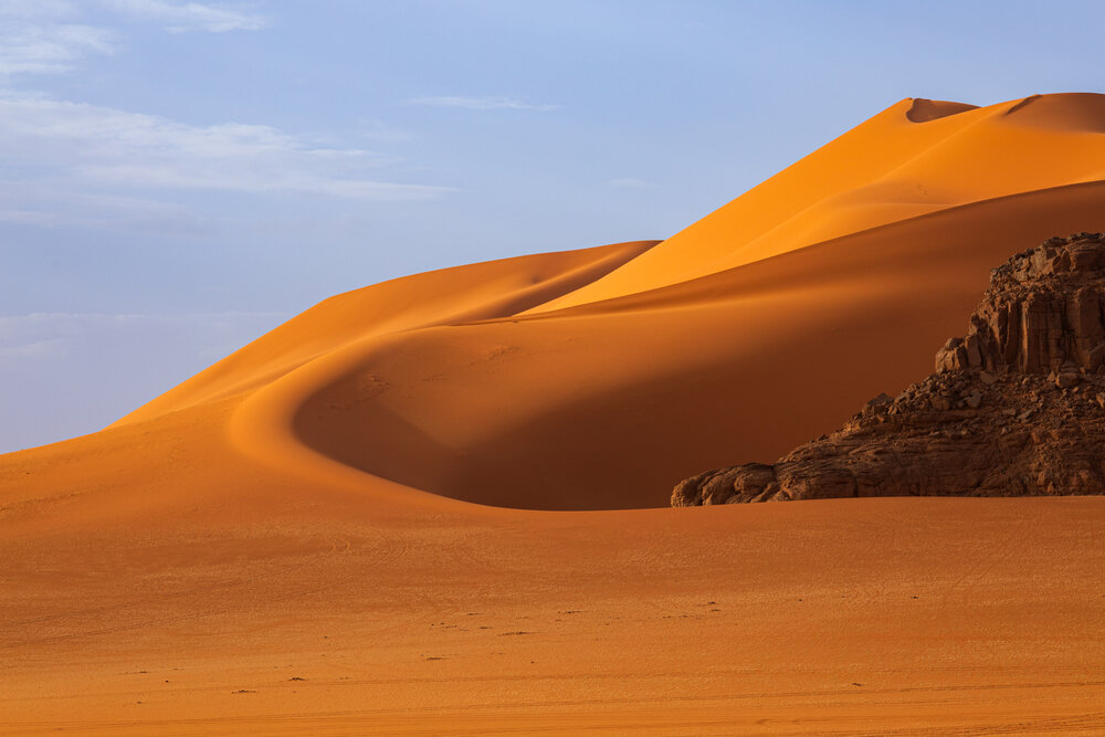The dunes of the Sahara, Algeria