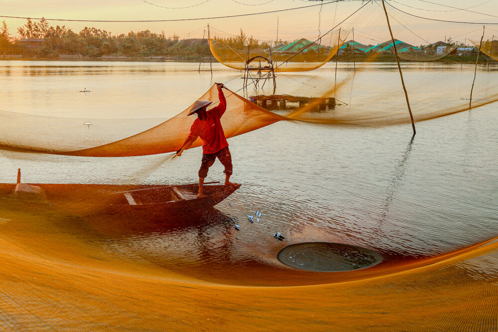 Fisherman Hue, Central Vietnam