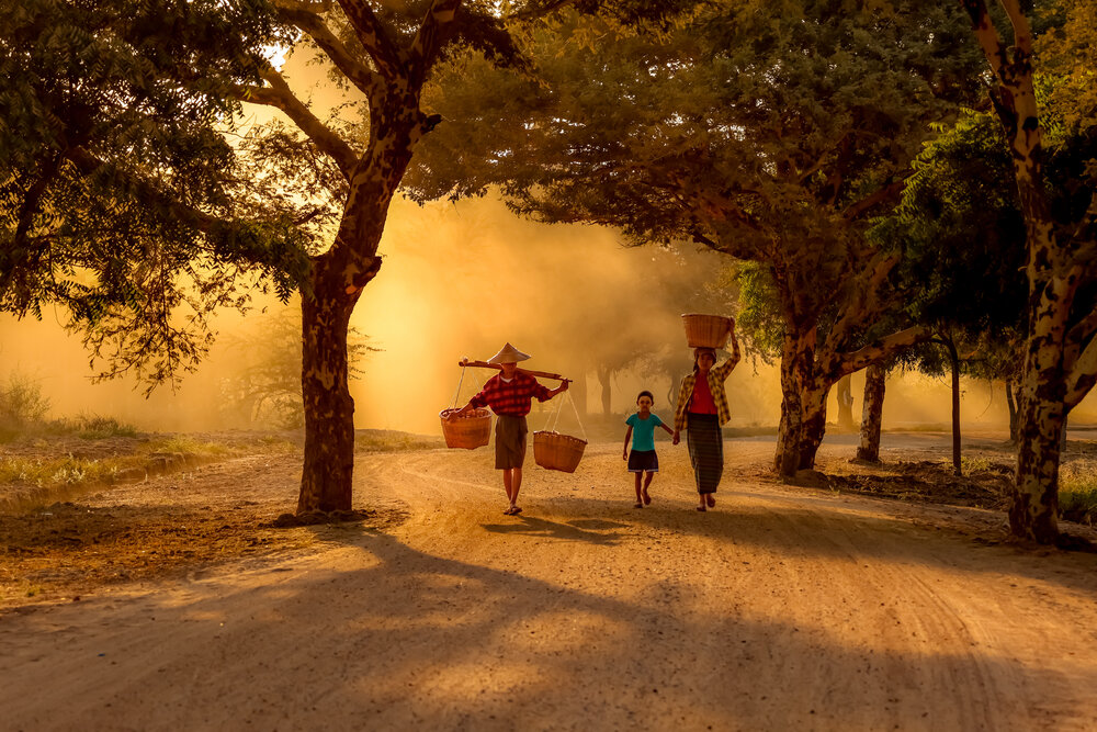 A dusty road