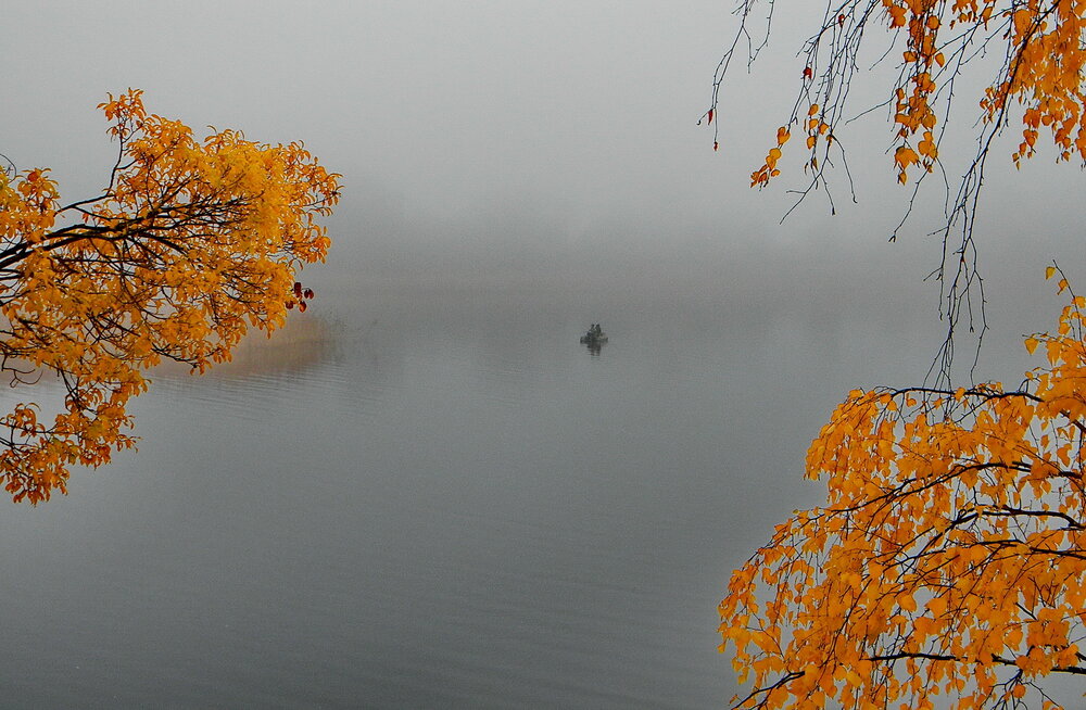 Осень,рыбалка