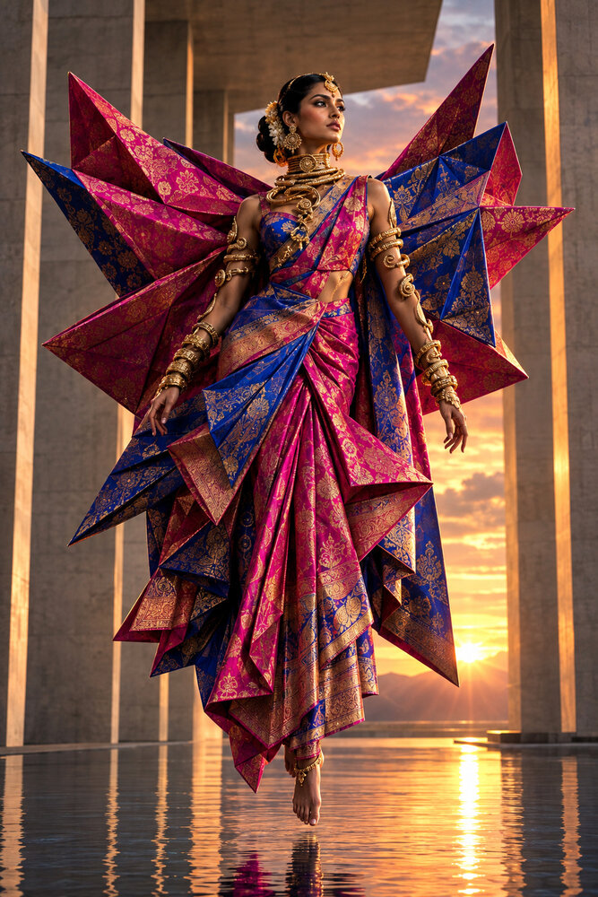Banarasi Saree - Nort Indian Silk Attire