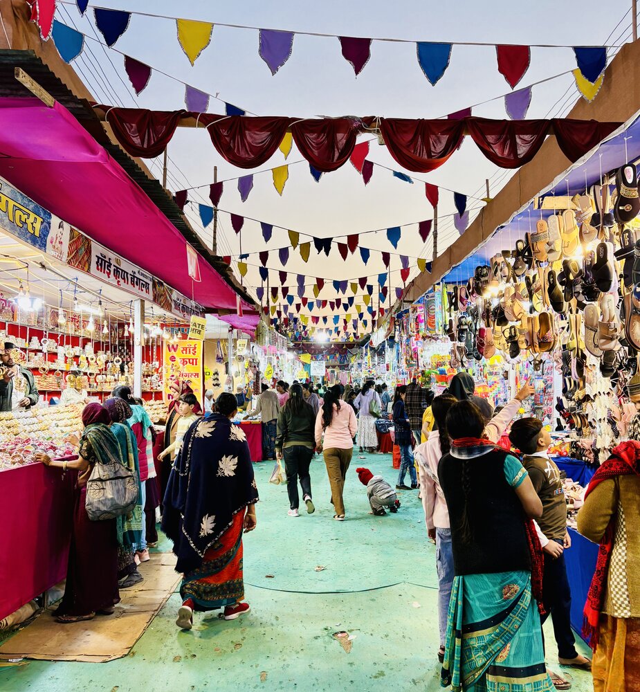 Colours of the Local Mela-The Festive Street