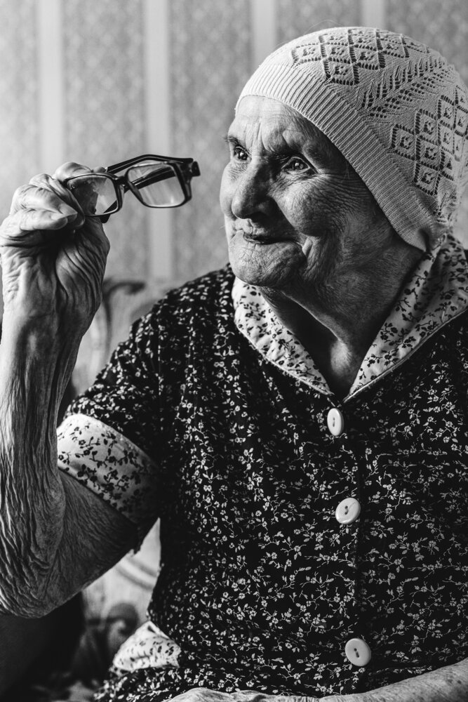 Бабушка Нина 96 лет!