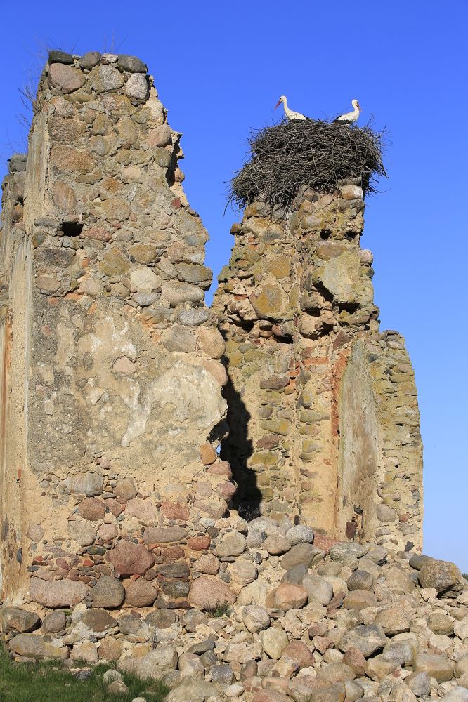 На развалинах храма