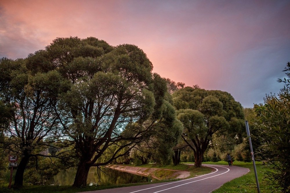 Вечер в Измайловском парке
