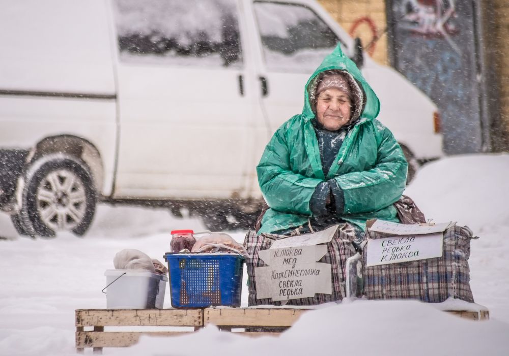 Клюква - редька