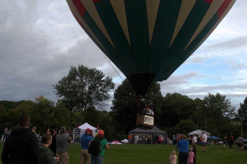 Lift-Off at the 2026 Great Falls Balloon Festival Grounds