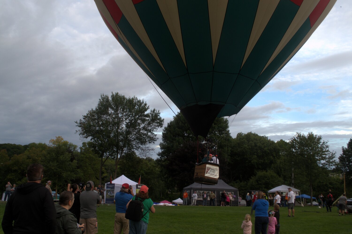 Lift-Off at the 2026 Great Falls Balloon Festival Grounds