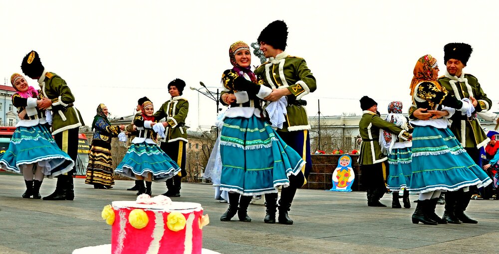 Встречаем масленицу.