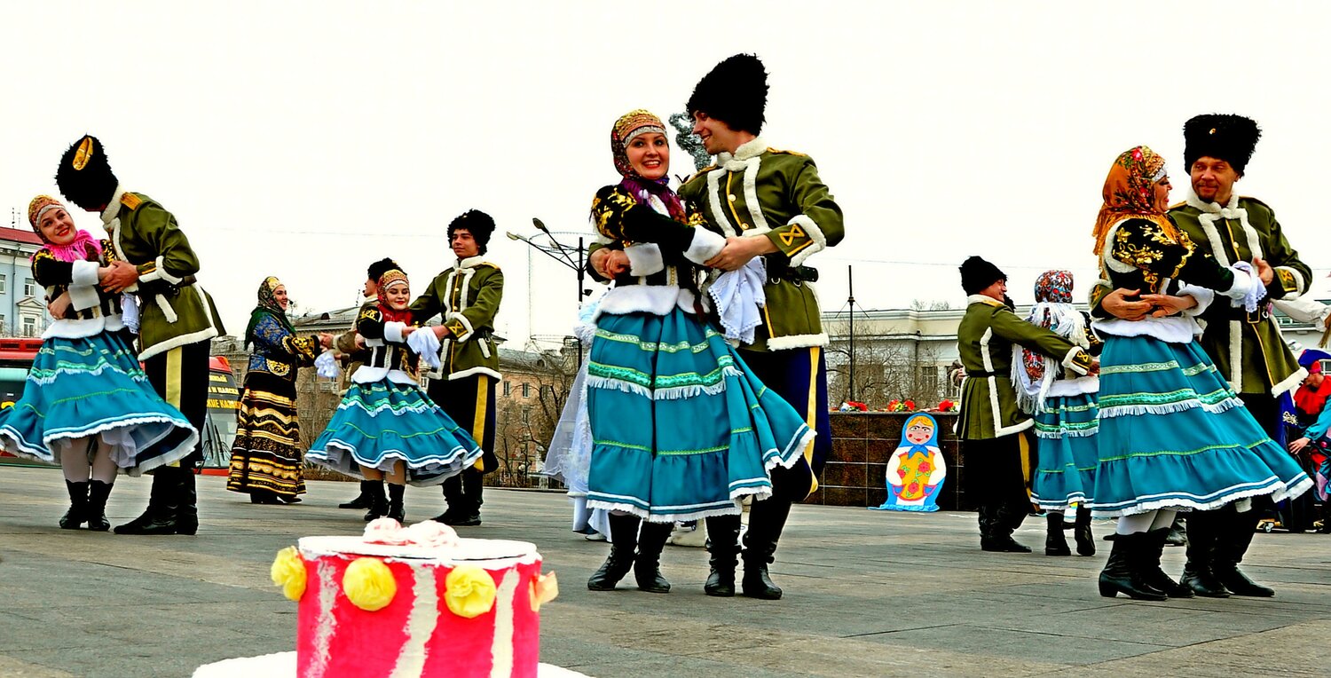 Встречаем масленицу.