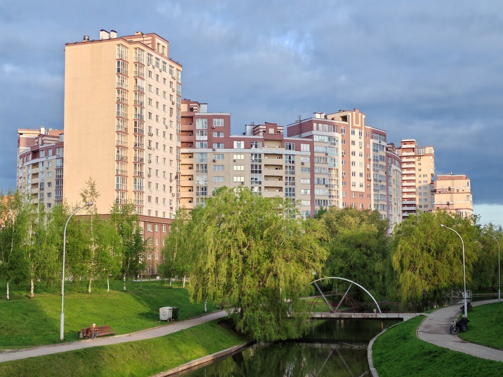 Уголок спального района Минска