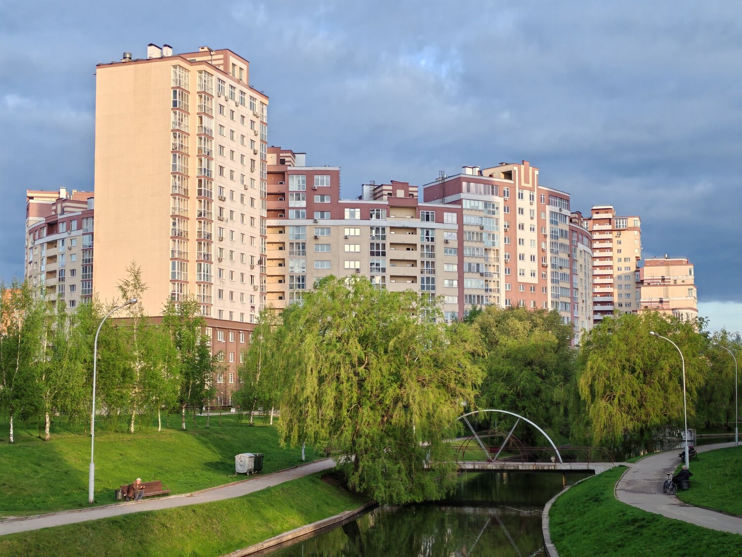 Уголок спального района Минска