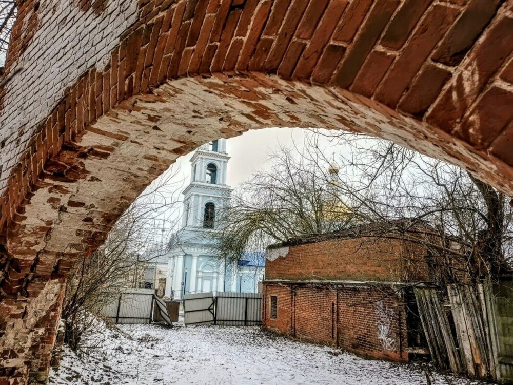 Древние стены Каширы.