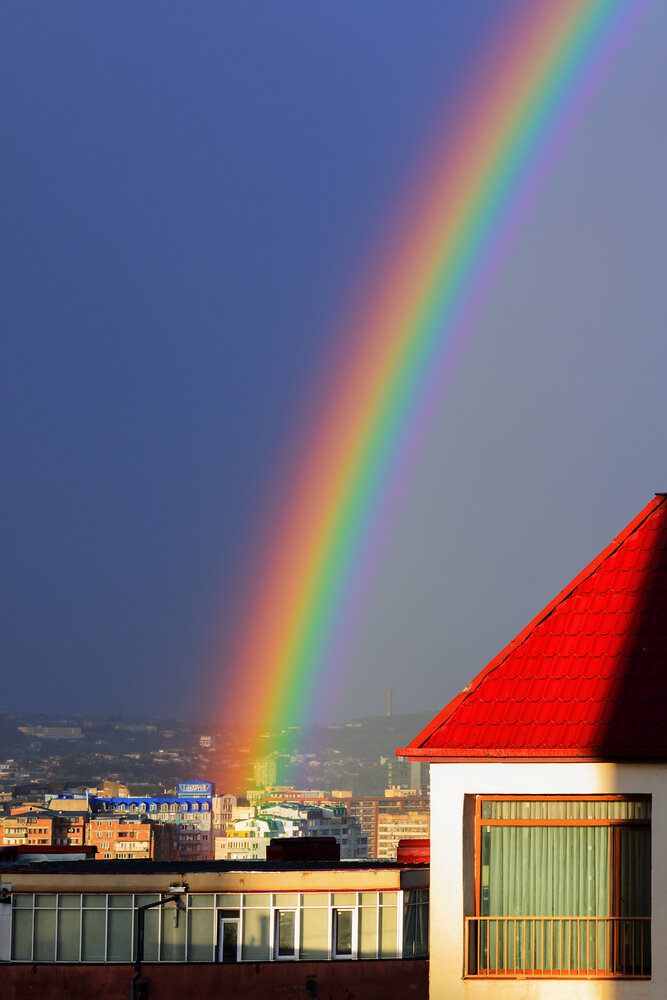 Where the rainbow ends