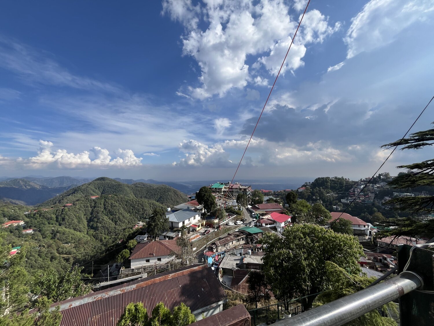 Landscape photo from Landour
