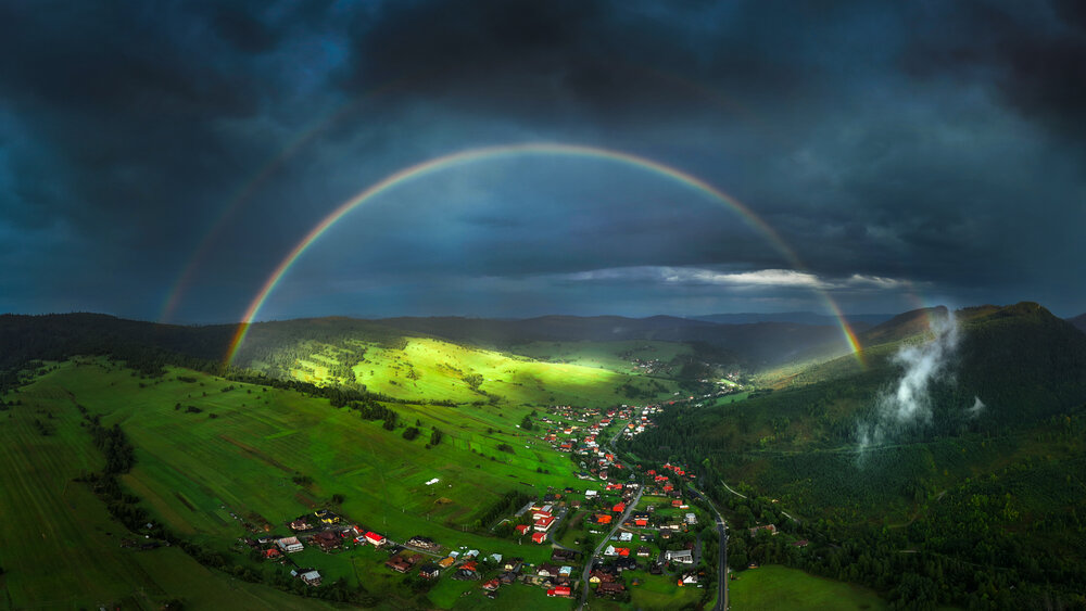 Rainbow over Ždiar