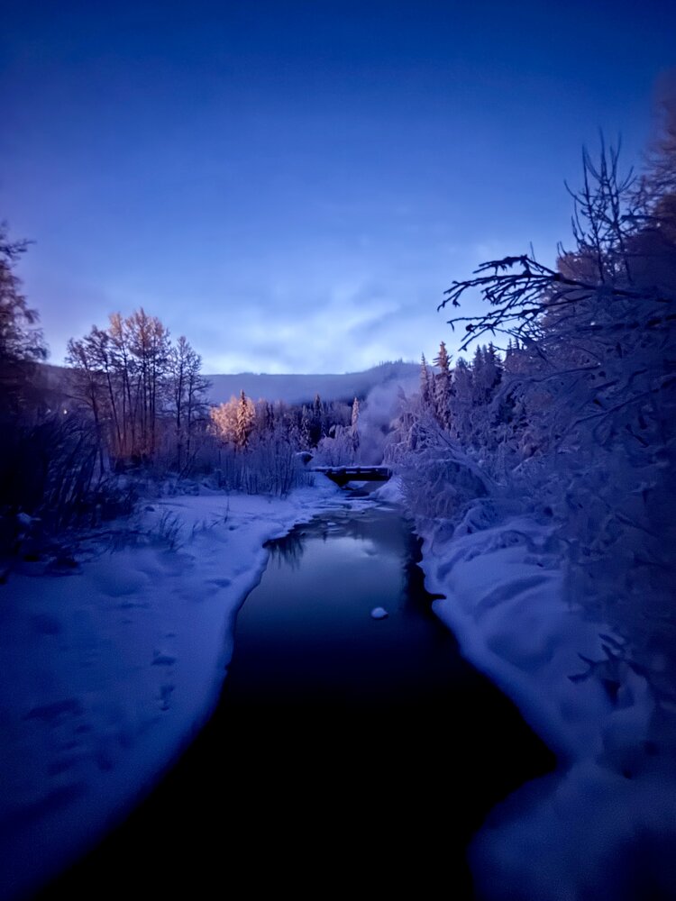 Blue Hour, Frozen Silence