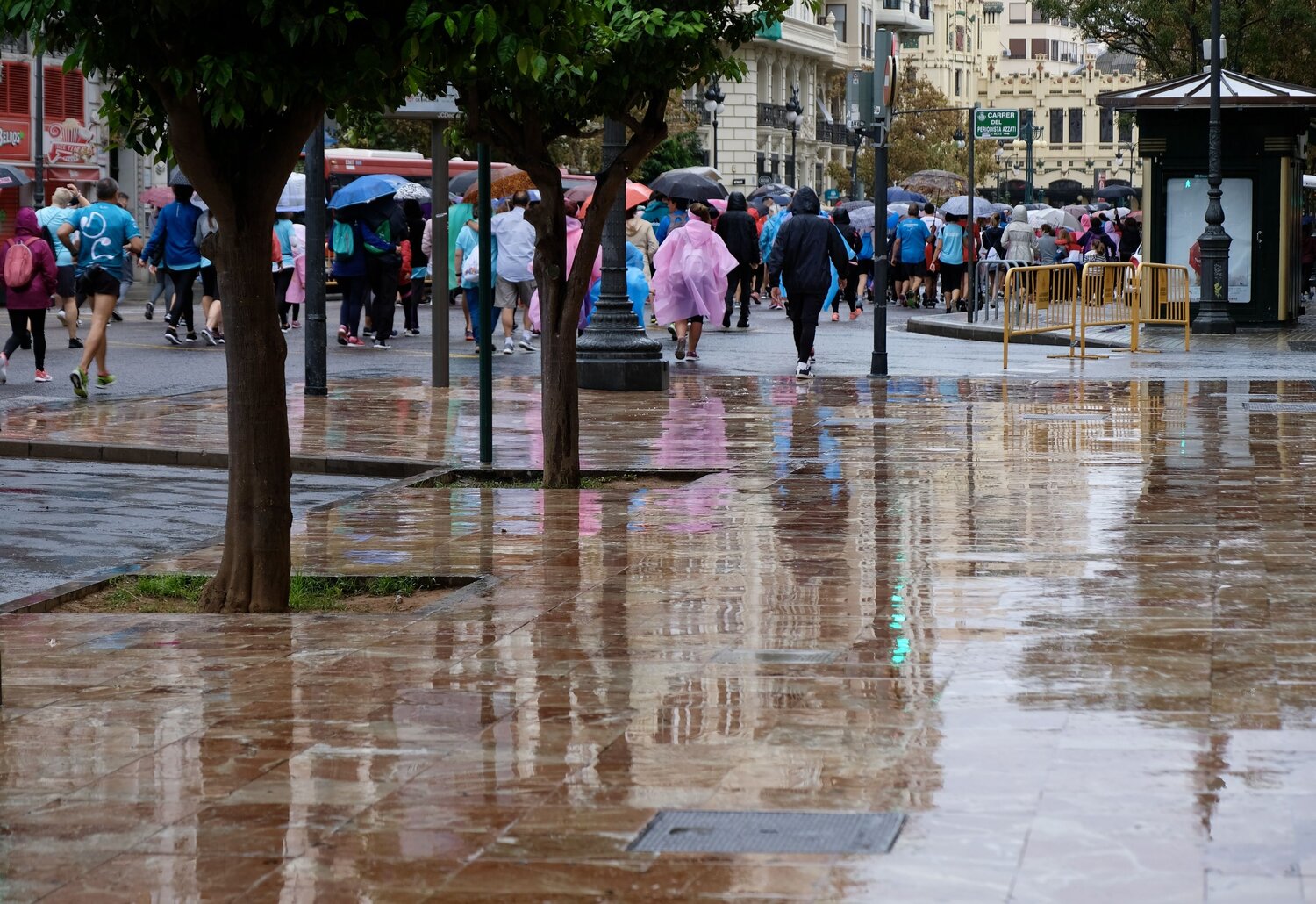 Valencia rain