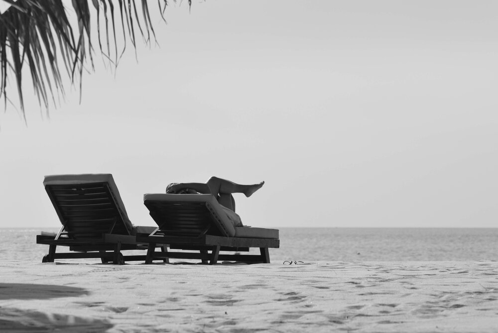 A Quiet Day by the Sea