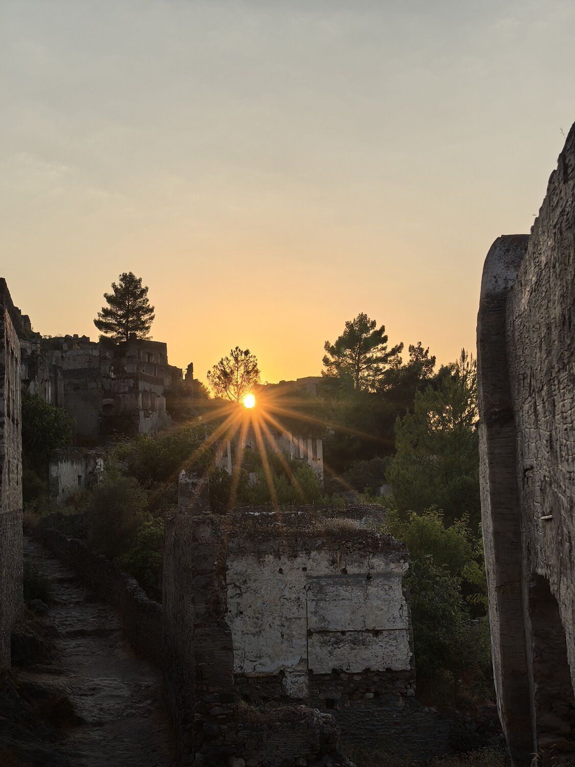 Sunset in Levissi