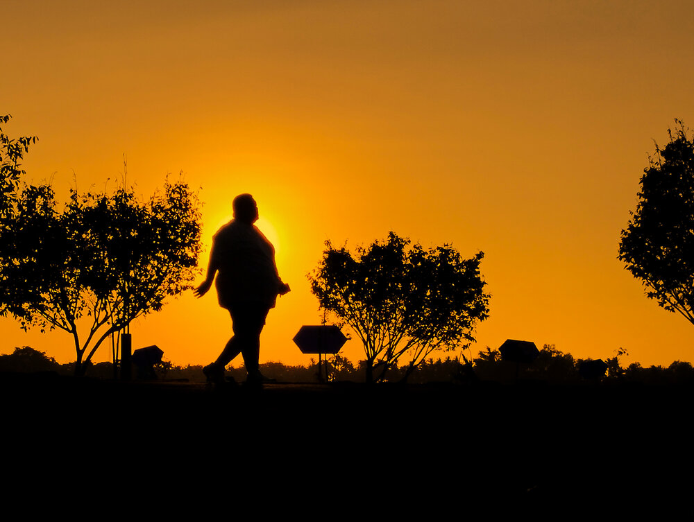 Strolling into the Sunset