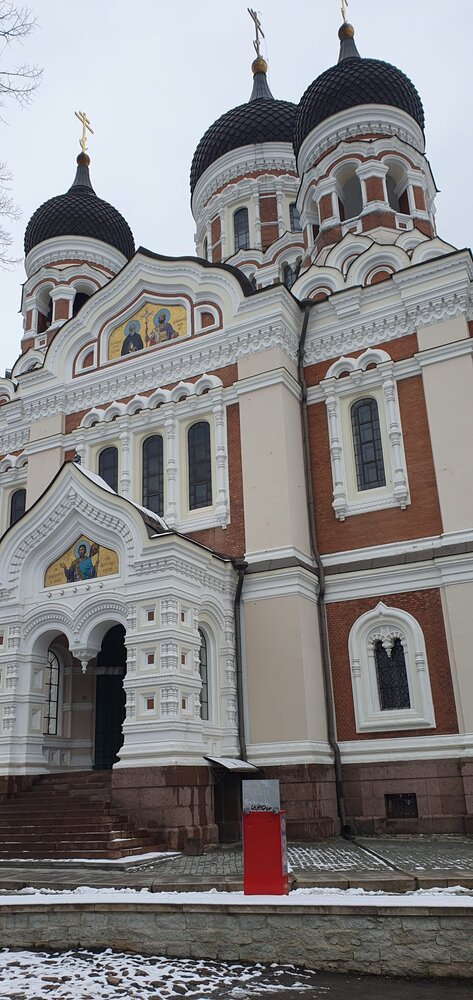 This church is located in the Old Town in Tallinn.
