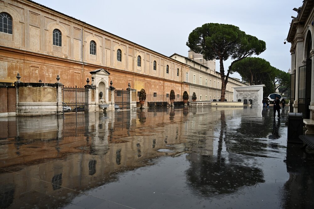 Reflected in the rain