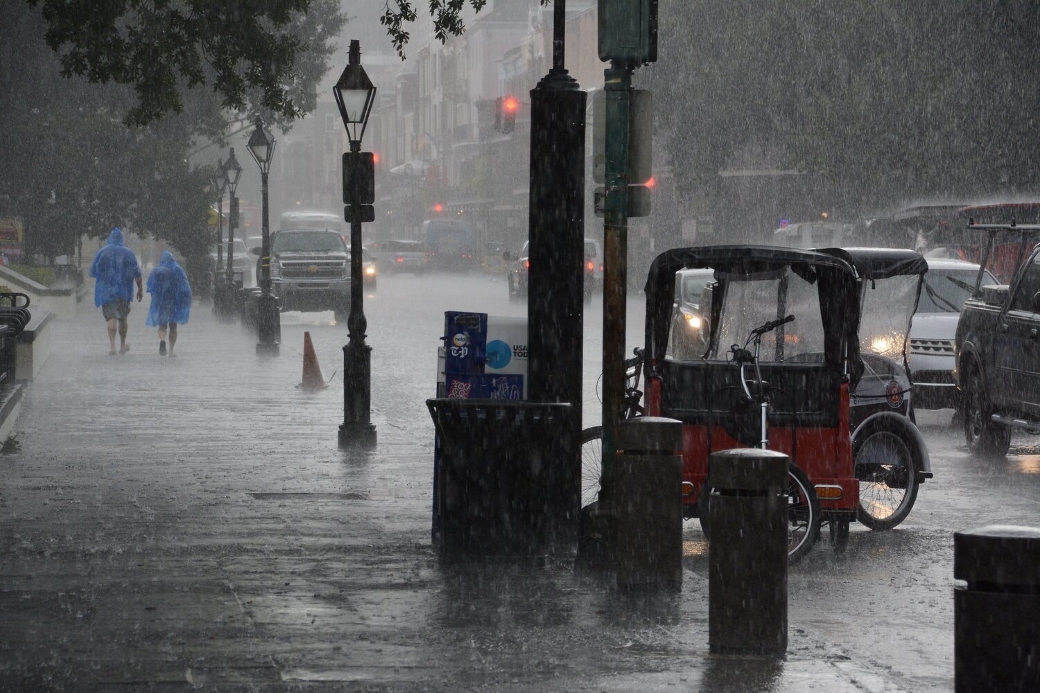 Rainy in New Orleans