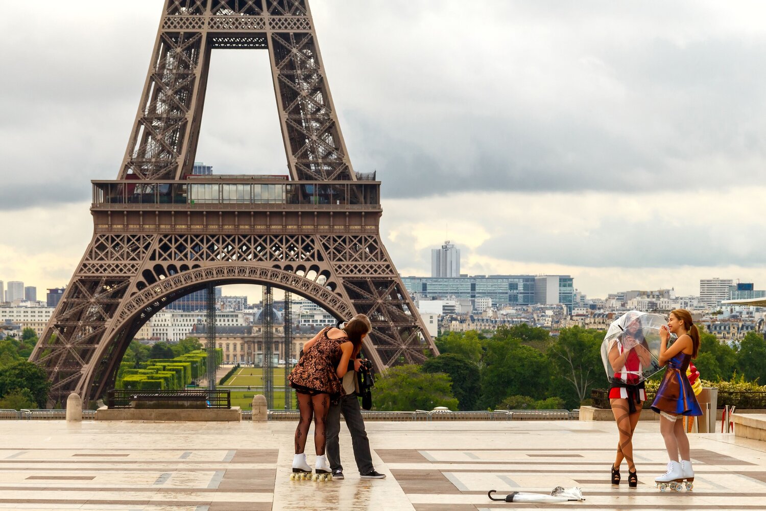 Rainy Sunrise at Trocadéro