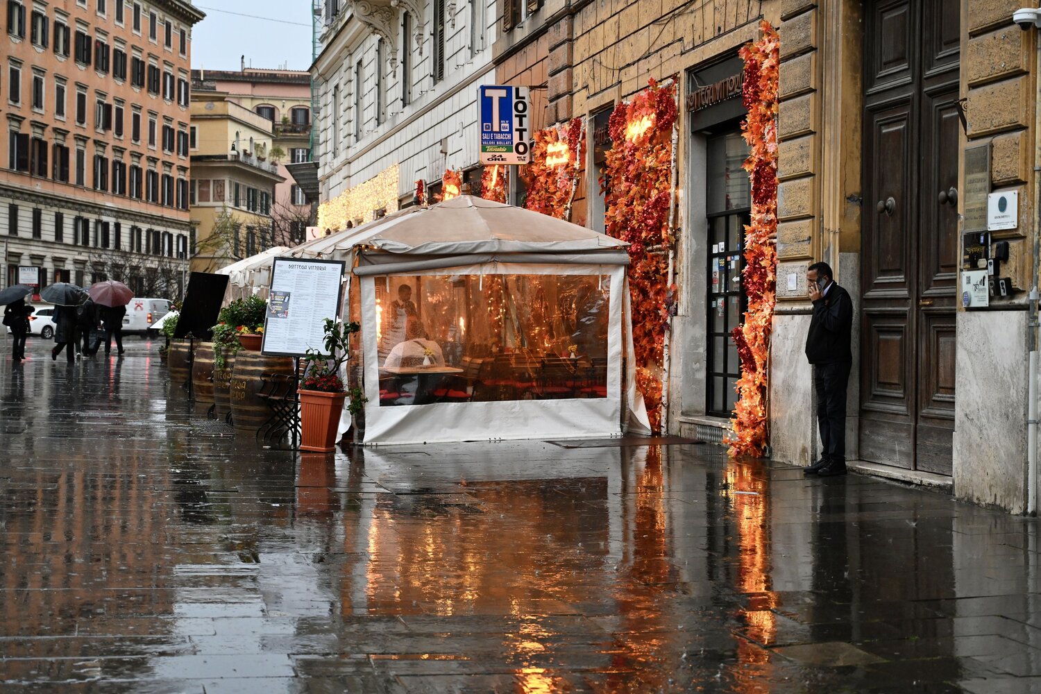 Rain in Rome