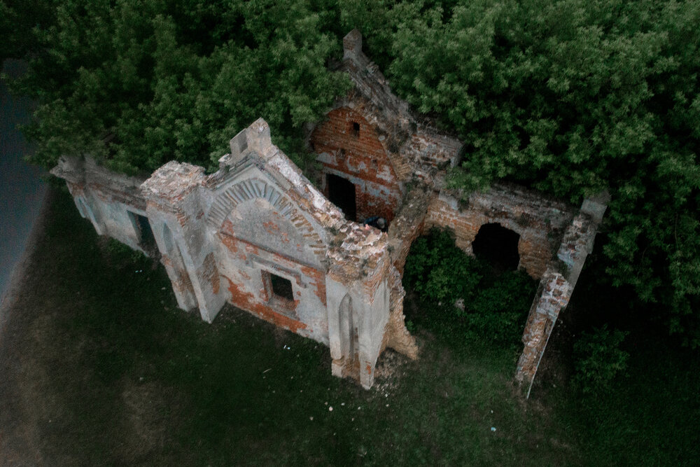 Въездная брама Пуслрвских, д. Старые Пески