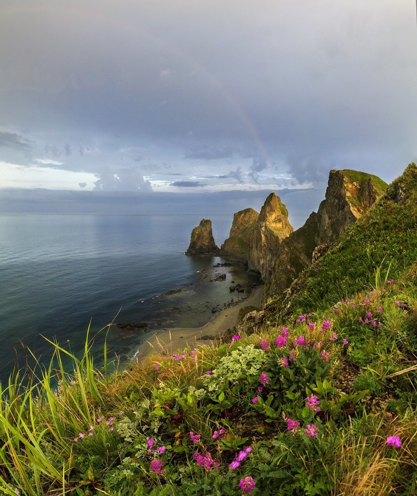 Поймать радугу.