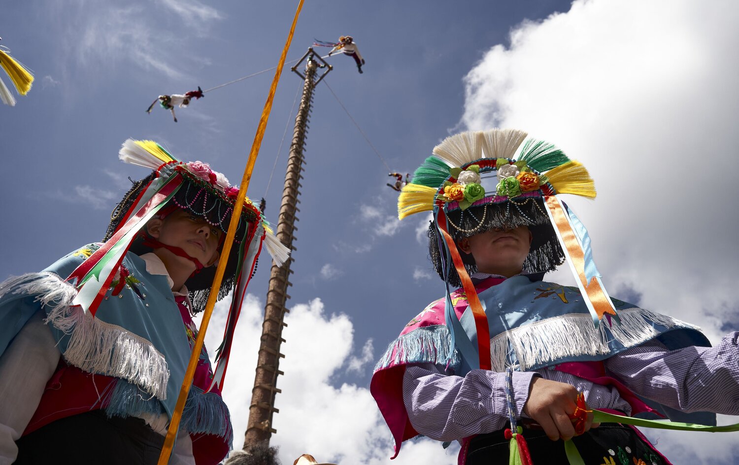 Danzantes en Cuetzalan