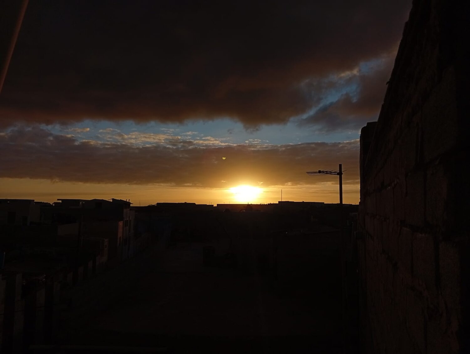 Por do sol