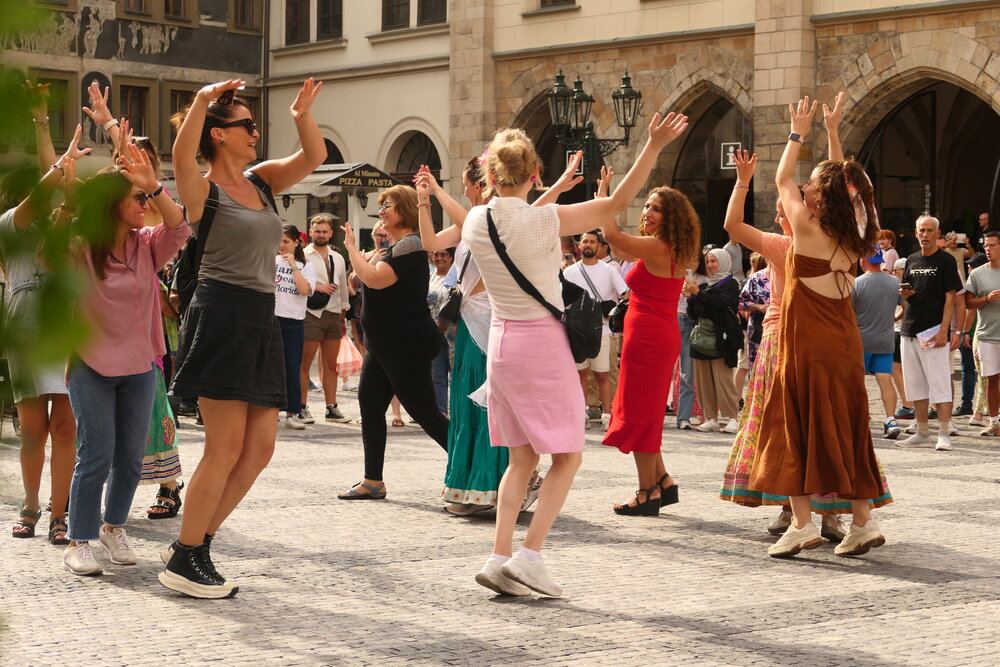 Festa del folklore Praga.