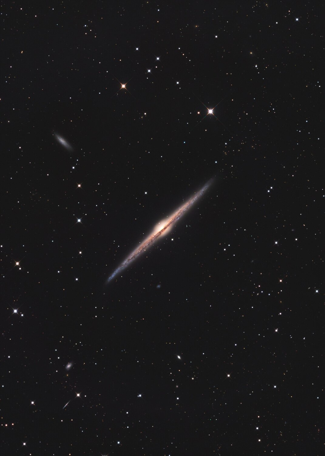 NGC4565 Галактика Игла