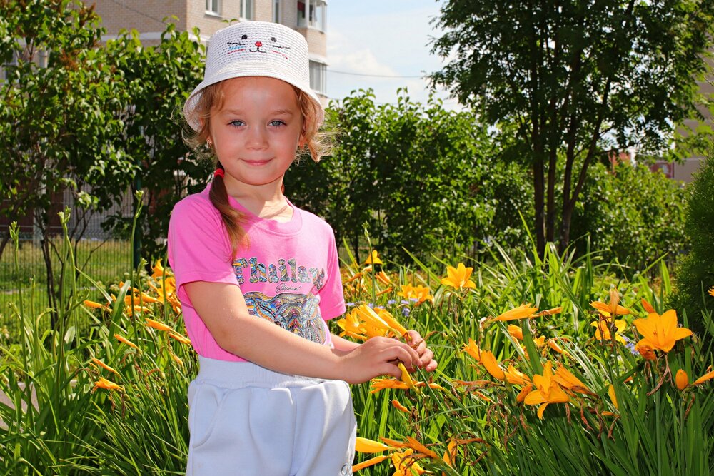 Июльский полдень (Sunbeam in the Lilies)