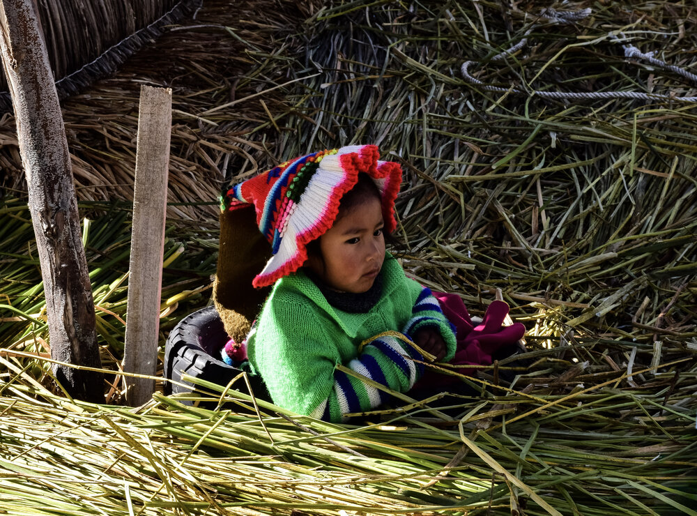 Niña flotante