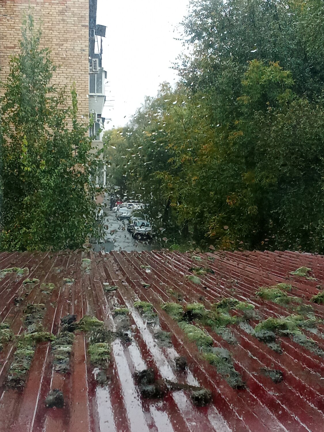 На Бродвее.