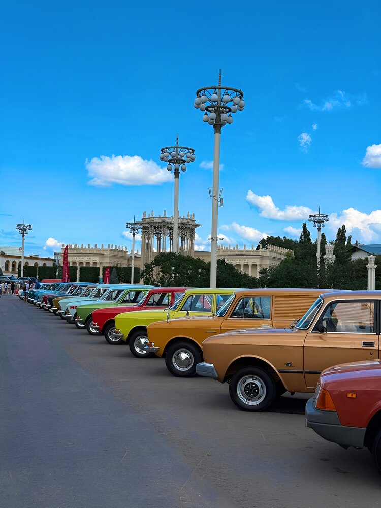 Выставка ретро авто. ВДНХ