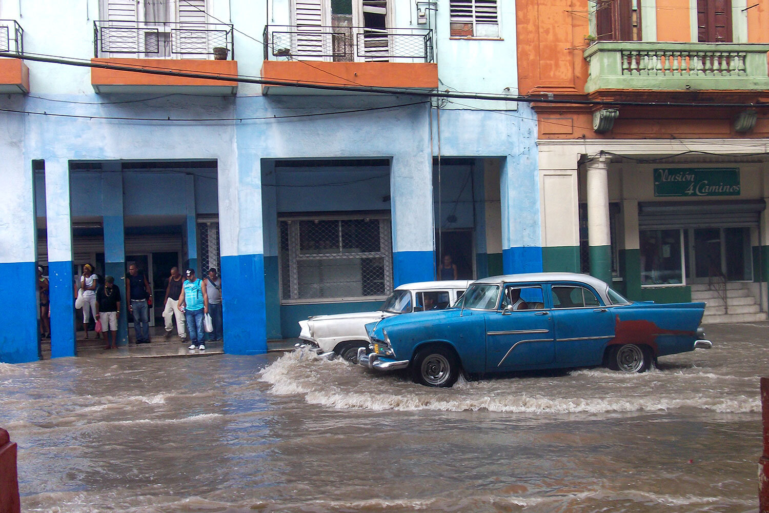 Desafiando a la lluvia