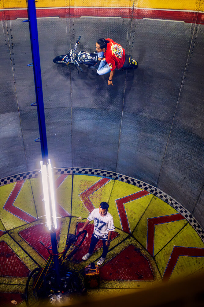 Defying Gravity at the Night Festival