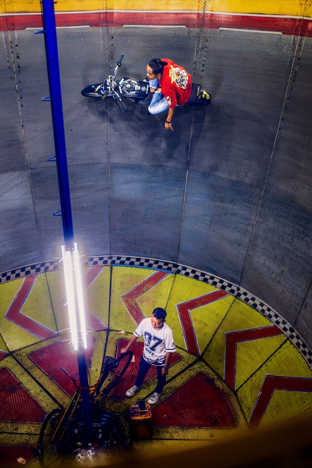 Defying Gravity at the Night Festival