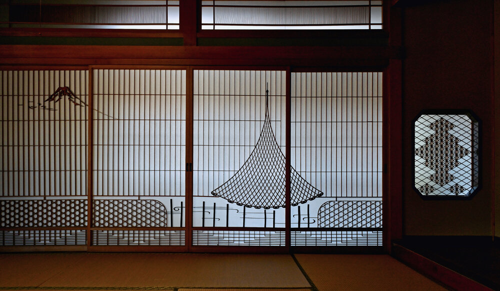 Design — Casting Net and Mount Fuji