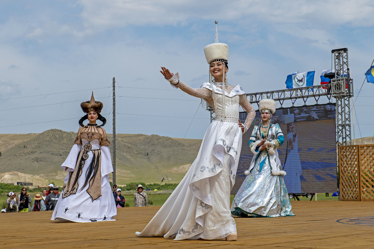 Красавицы Ёрдынских игр.