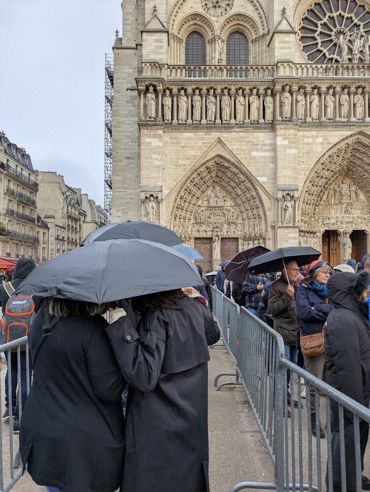 Queueing in the Rain