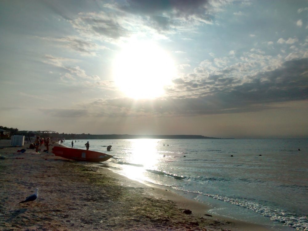 Утро на море